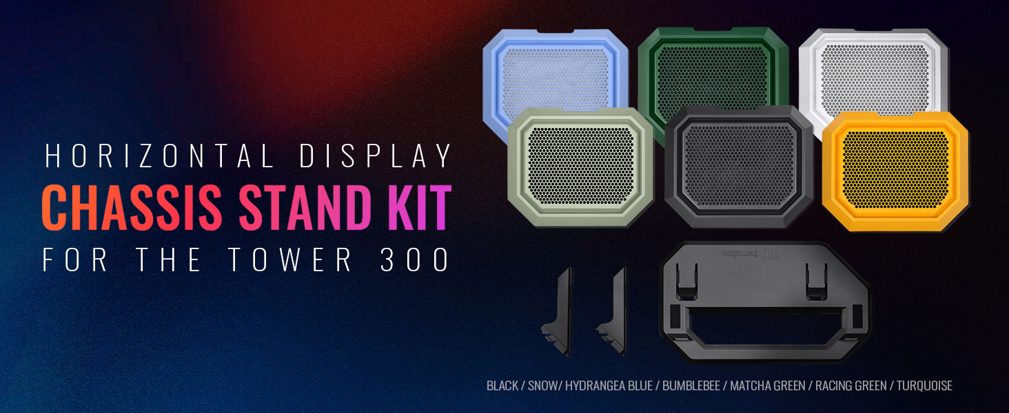 Chassis Stand Kit For The Tower 300 Snow - Thermaltake USA